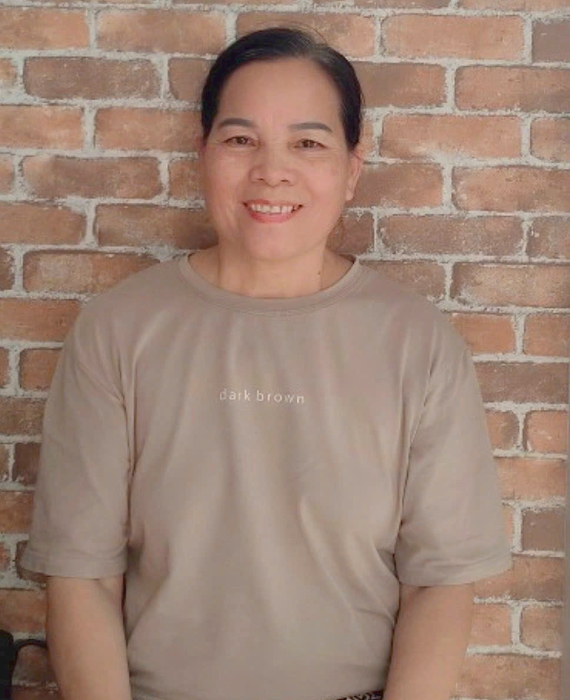 Cô Lan sống  Bình Định