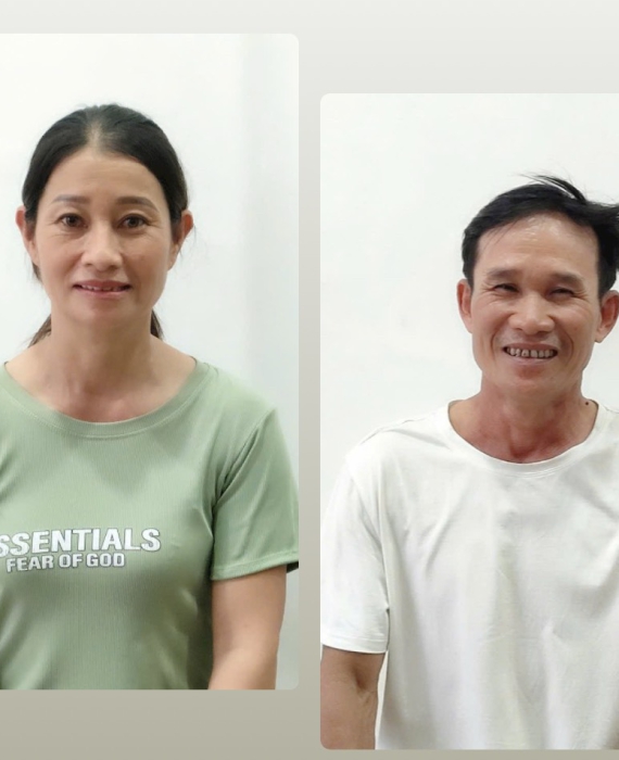 Chú Dũng và Chị Tám