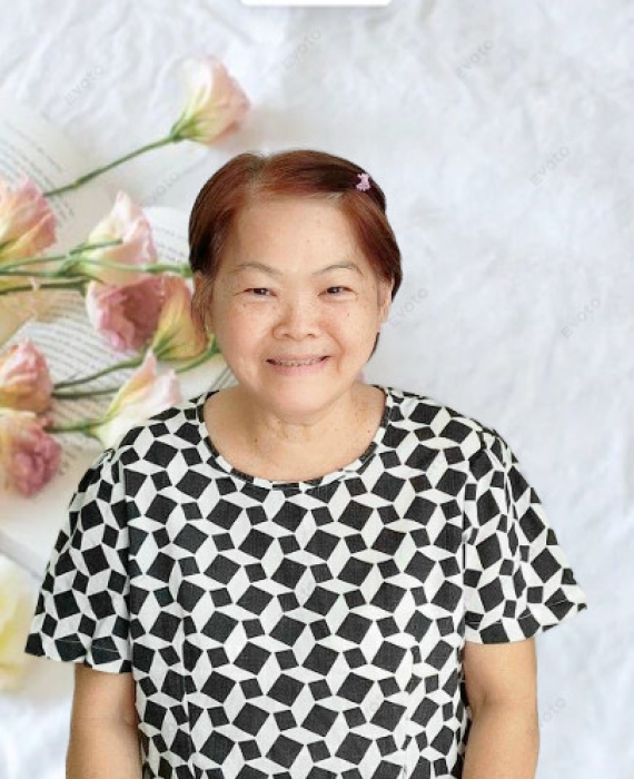 Cô Huệ sống ở Long An