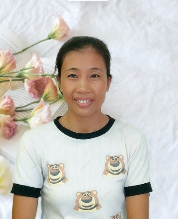 Chị vui quê Trà Vinh