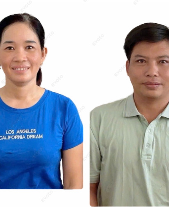 2 vợ chồng quê Phú Yên