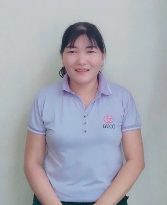 Chị Nhi quê Quảng Ngãi