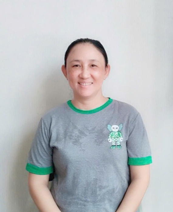 Chị Thế quê gốc Quảng Ngãi