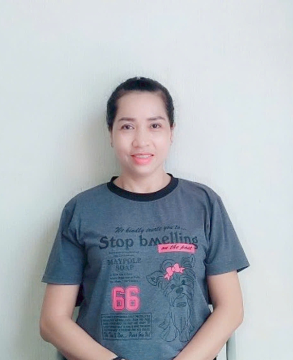 Chị Trinh quê Kiên Giang