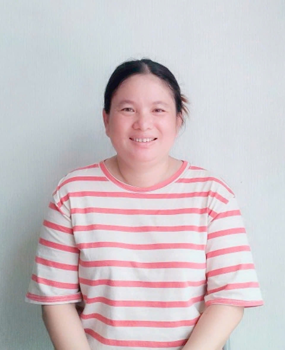 Chị Loan quê Sóc Trăng
