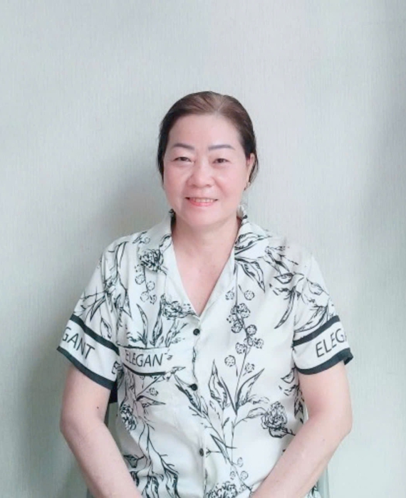 Cô Thu sống ở Tiền Giang
