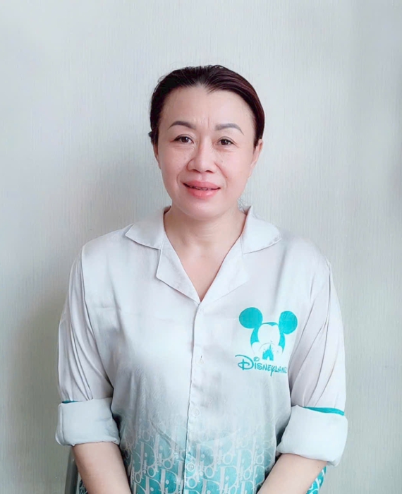 Chị Khôi quê An Giang