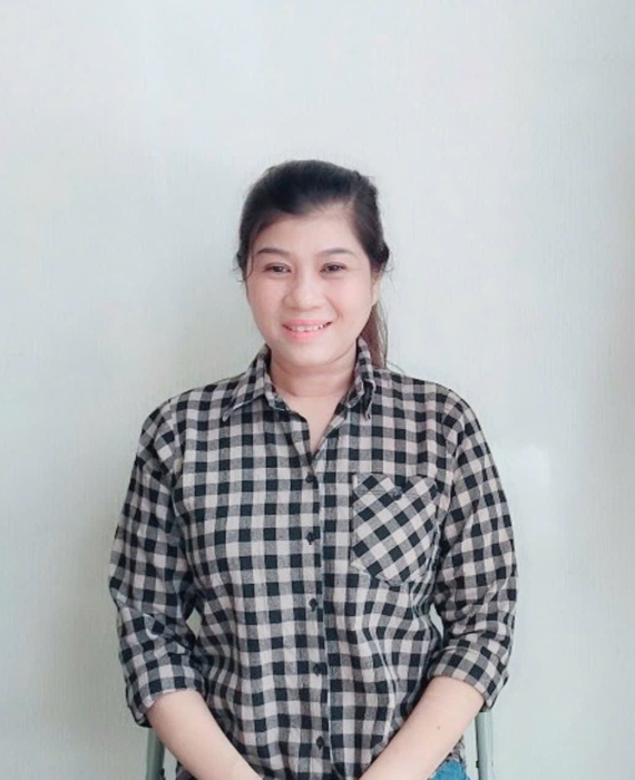 Chị Vân quê Bình Thuận 
