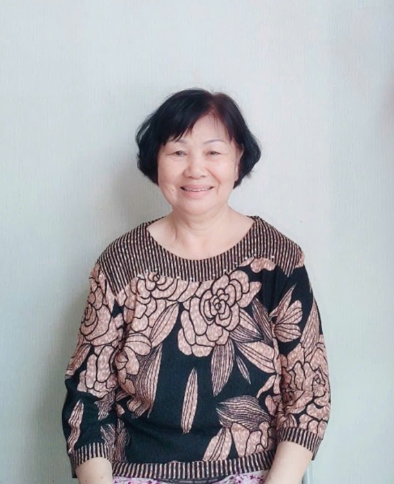 Cô Lan quê gốc Huế 