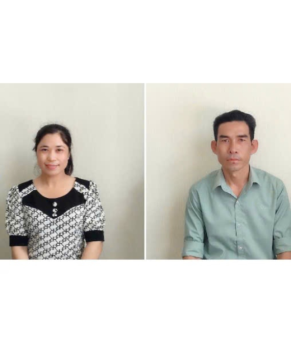 2 vợ chồng quê Sóc Trăng