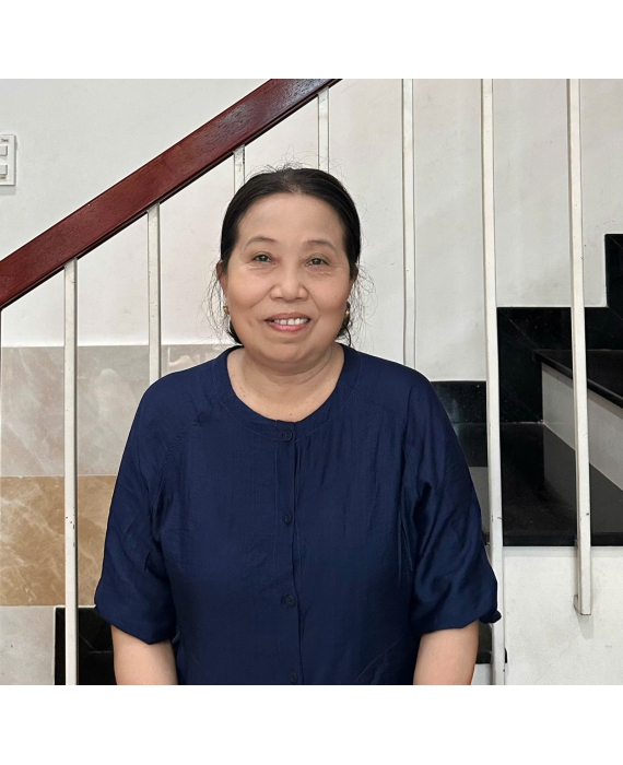 Cô Hiền quê ở Cà Mau