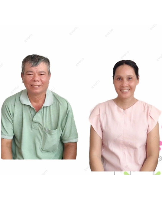 Hai vợ chồng cô chú quê Đồng Nai