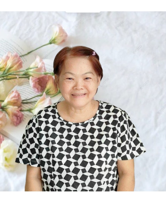 Cô Huệ sống ở Long An