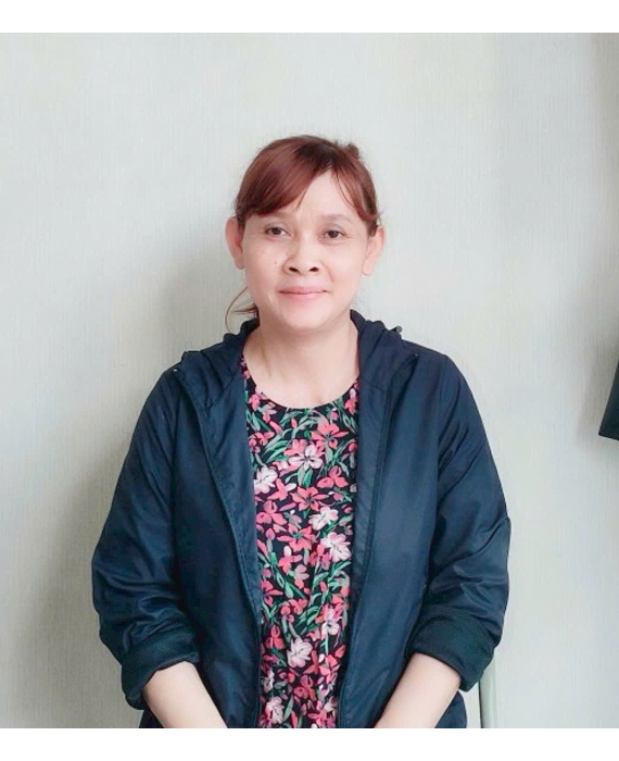 Chị Vy quê Đắk Lắk